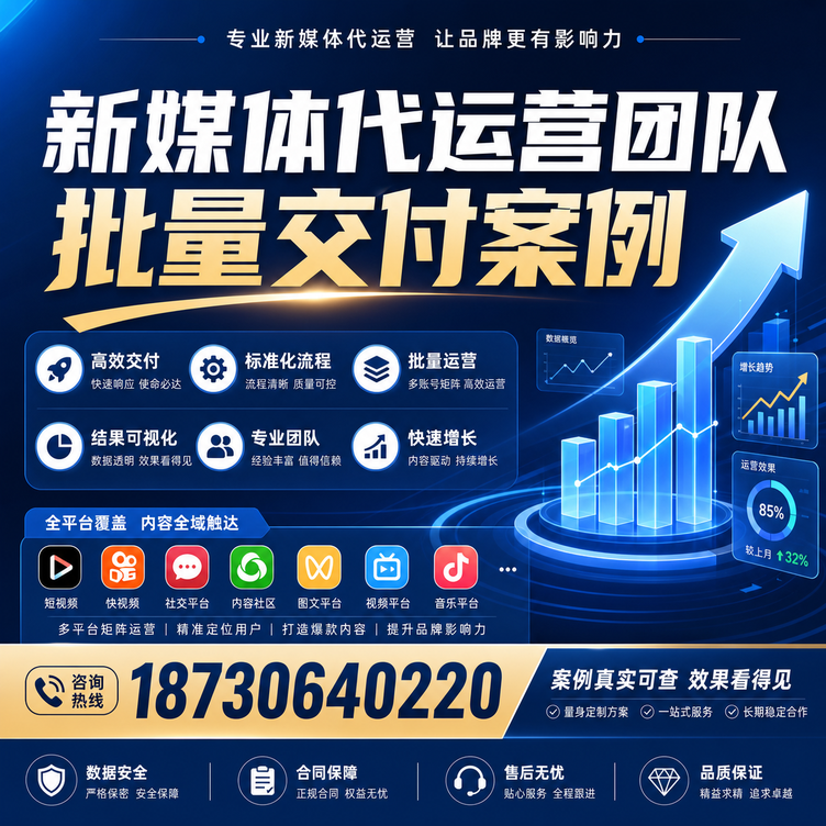承德代运营公司多客户账号批量高效交付案例
